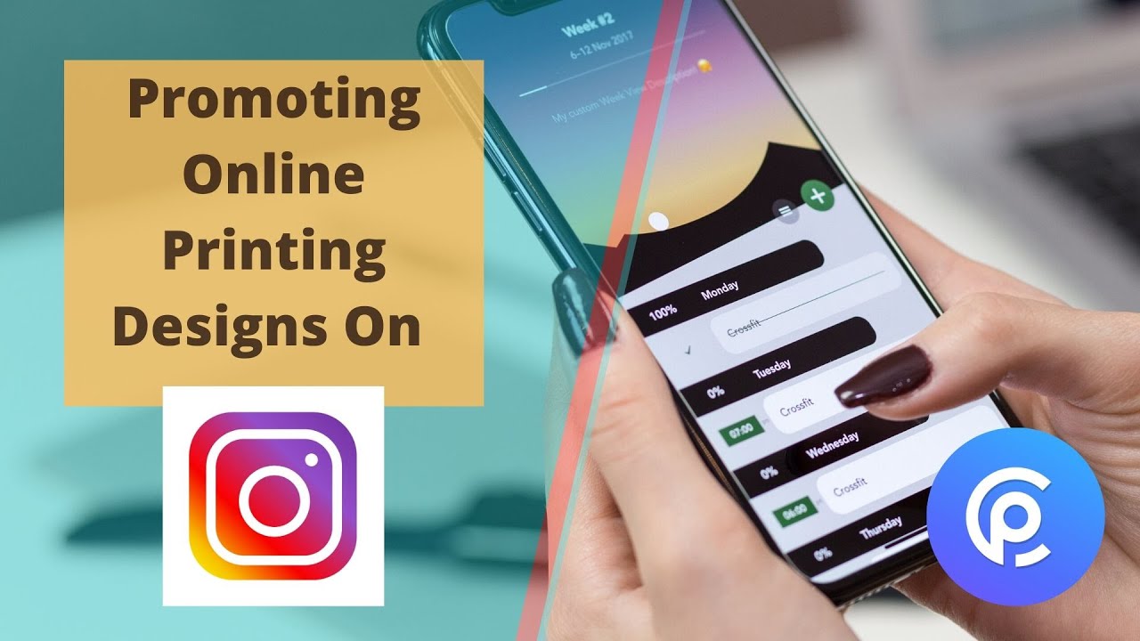 Promoting Online Printing Designs On Instagram